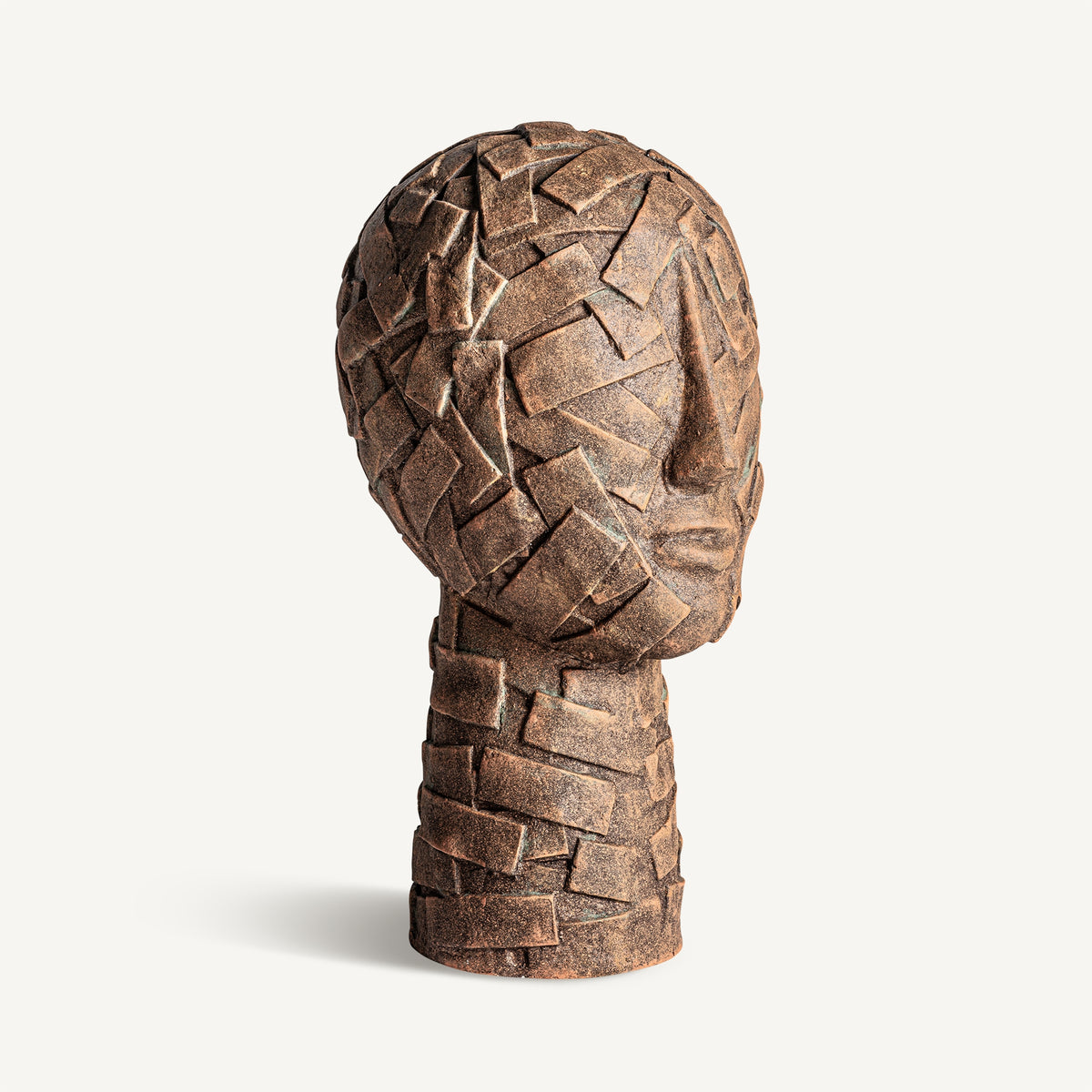 Busto de papel maché Petra