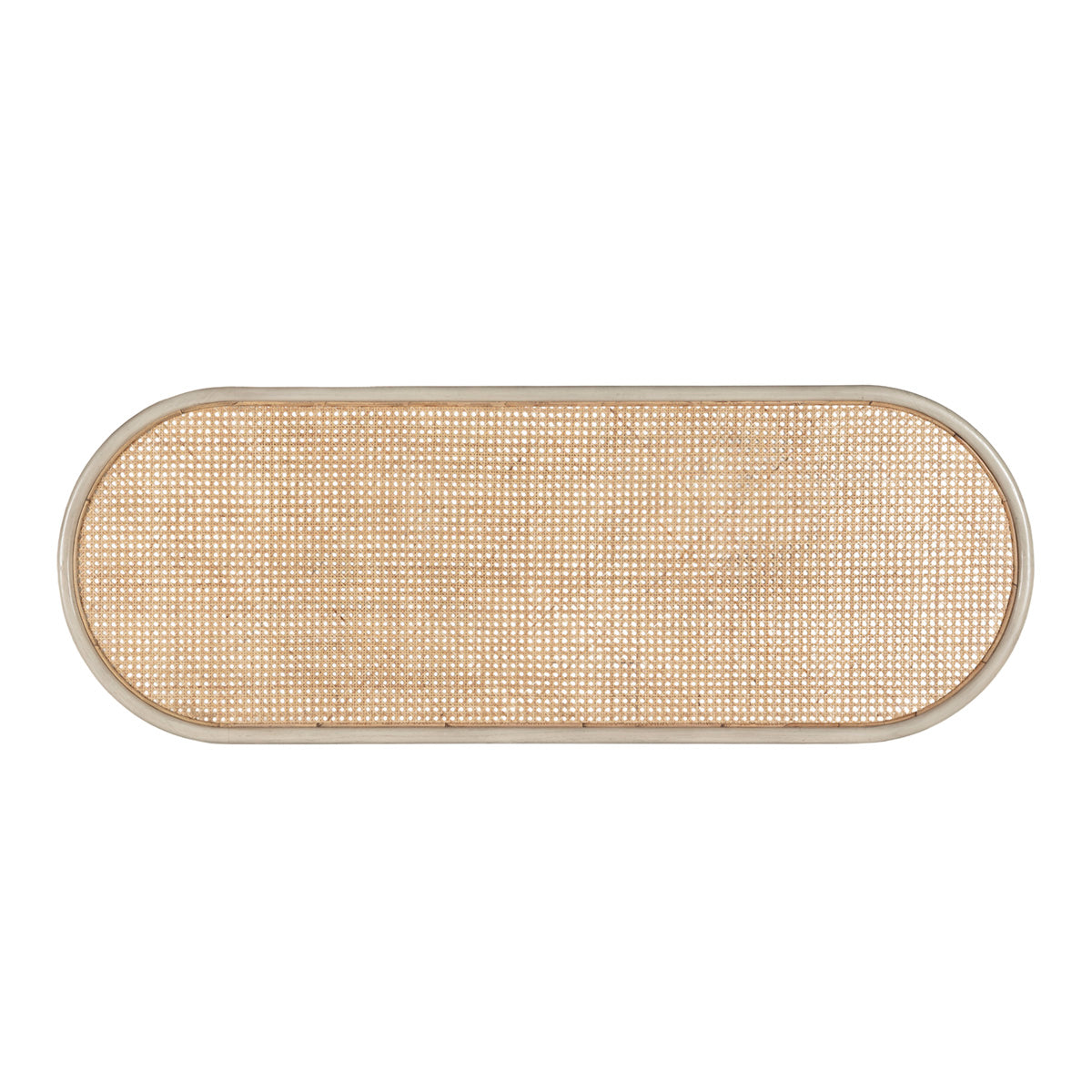 Cabecero de madera y ratán Giarre