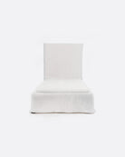 Cama con funda de lino Beethoven