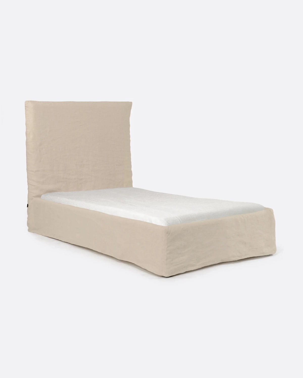 Cama con funda de lino Beethoven