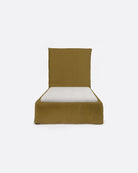 Cama con funda de lino Beethoven