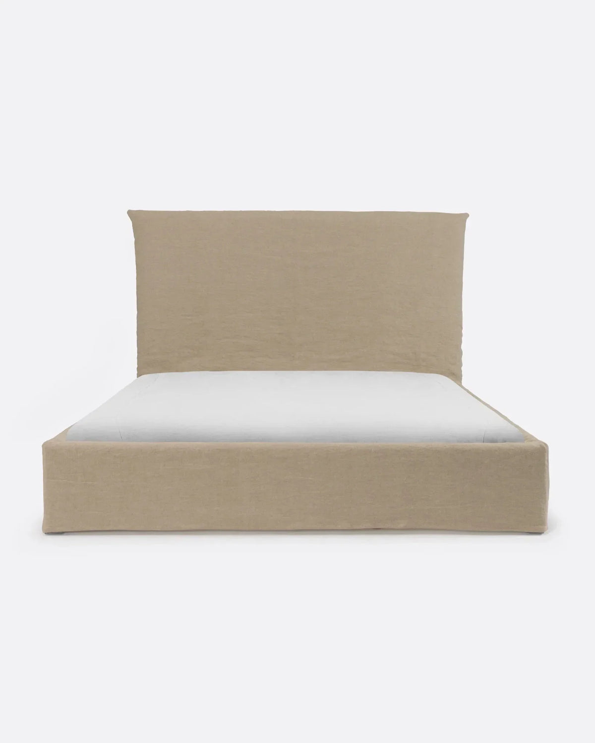 Cama con funda de lino Beethoven