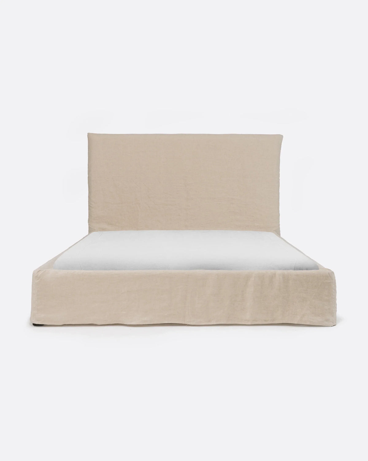 Cama con funda de lino Beethoven
