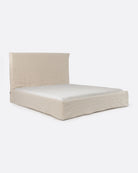 Cama con funda de lino Beethoven