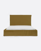 Cama con funda de lino Beethoven