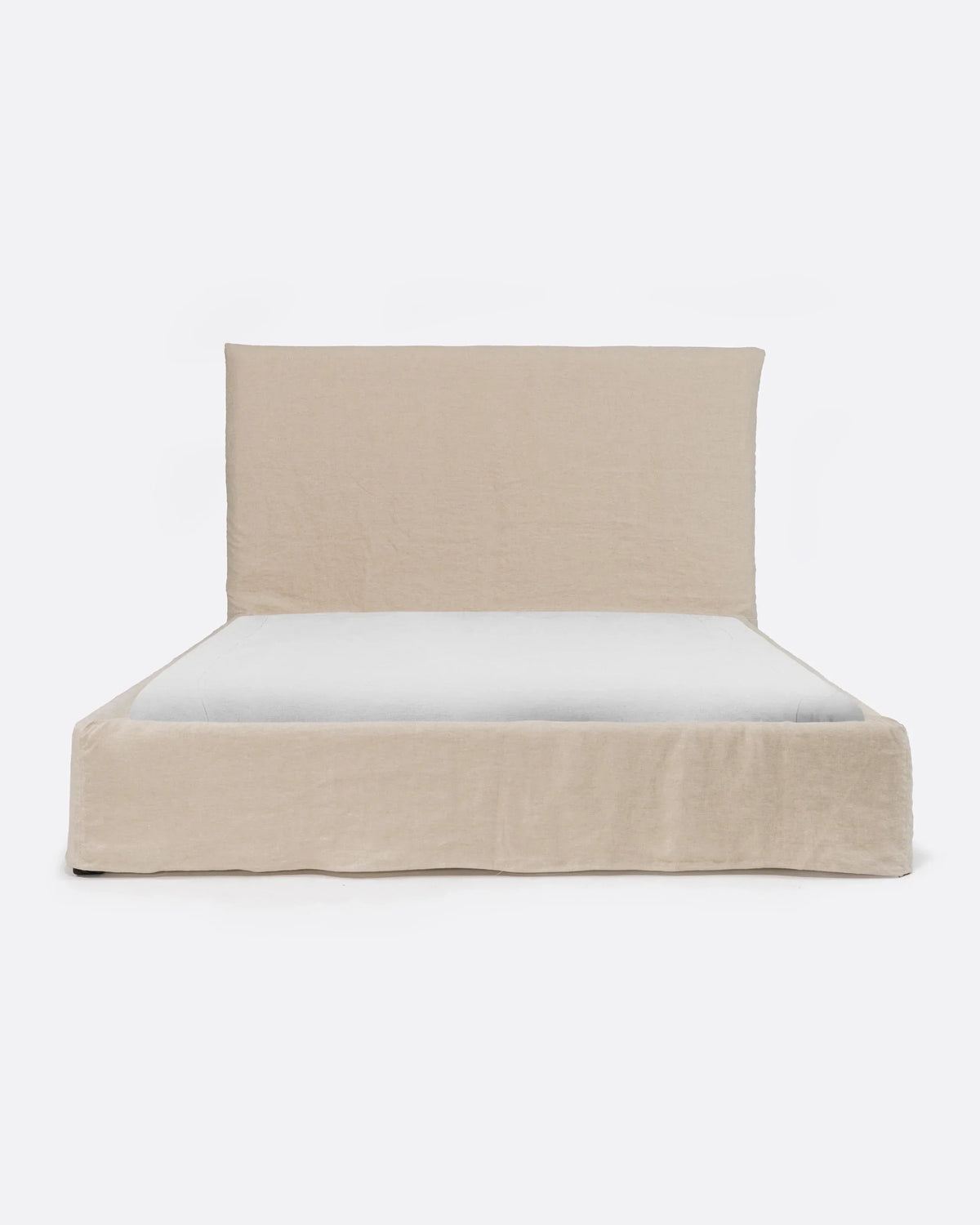 Cama con funda de lino Beethoven