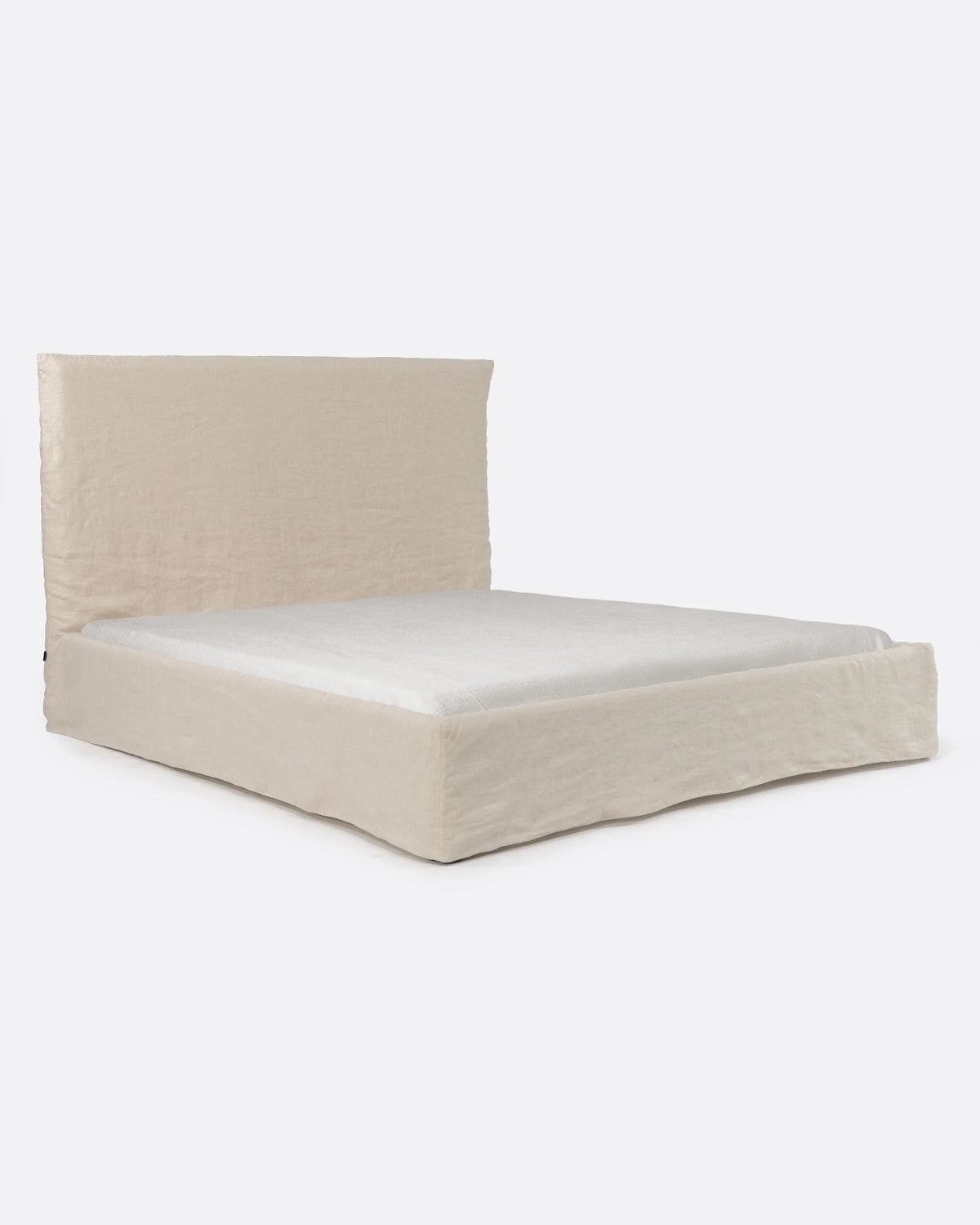 Cama con funda de lino Beethoven