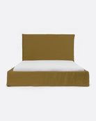Cama con funda de lino Beethoven