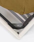 Cama con funda de lino Beethoven