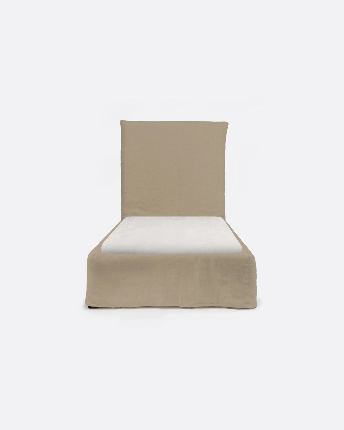 Cama con funda de lino Beethoven