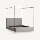 Cama de hierro con dosel Varques