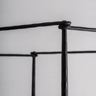 Cama de hierro con dosel Varques