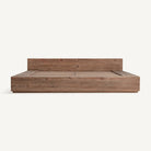Cama de madera de pino reciclado Orient