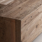 Cama de madera de pino reciclado Orient