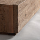 Cama de madera de pino reciclado Orient