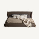 Cama de piel marrón Biniparratx