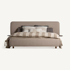 Cama tapizada en lino Morell