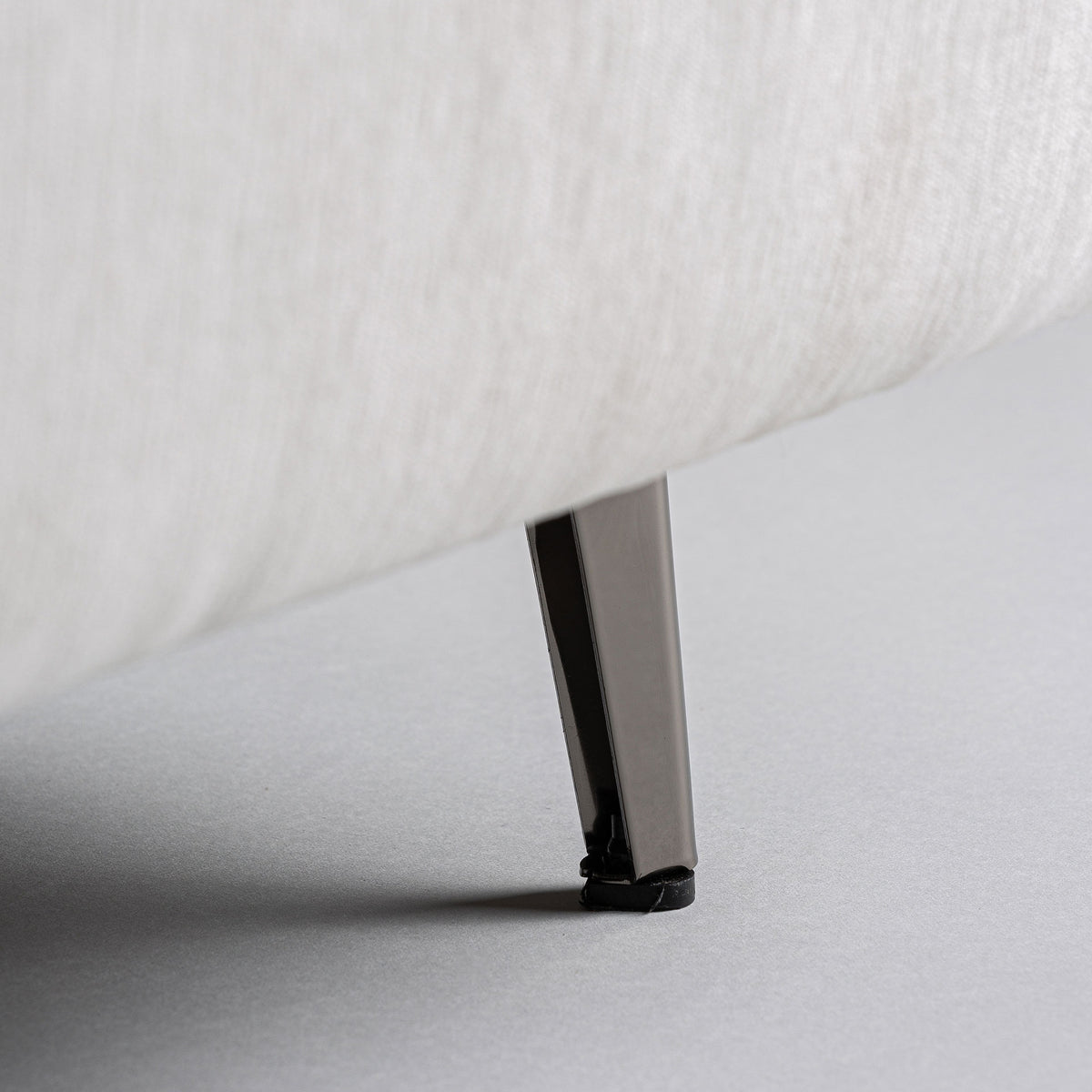 Cama tapizada gris Binigaus
