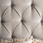 Cama tapizada gris Binigaus