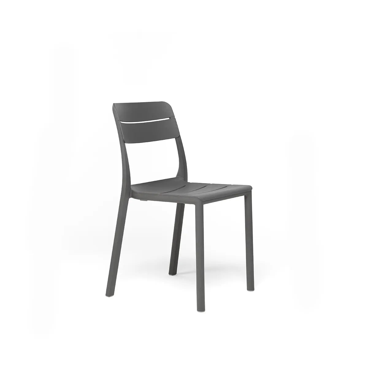Silla de resina Cassia Nardi – Basalto