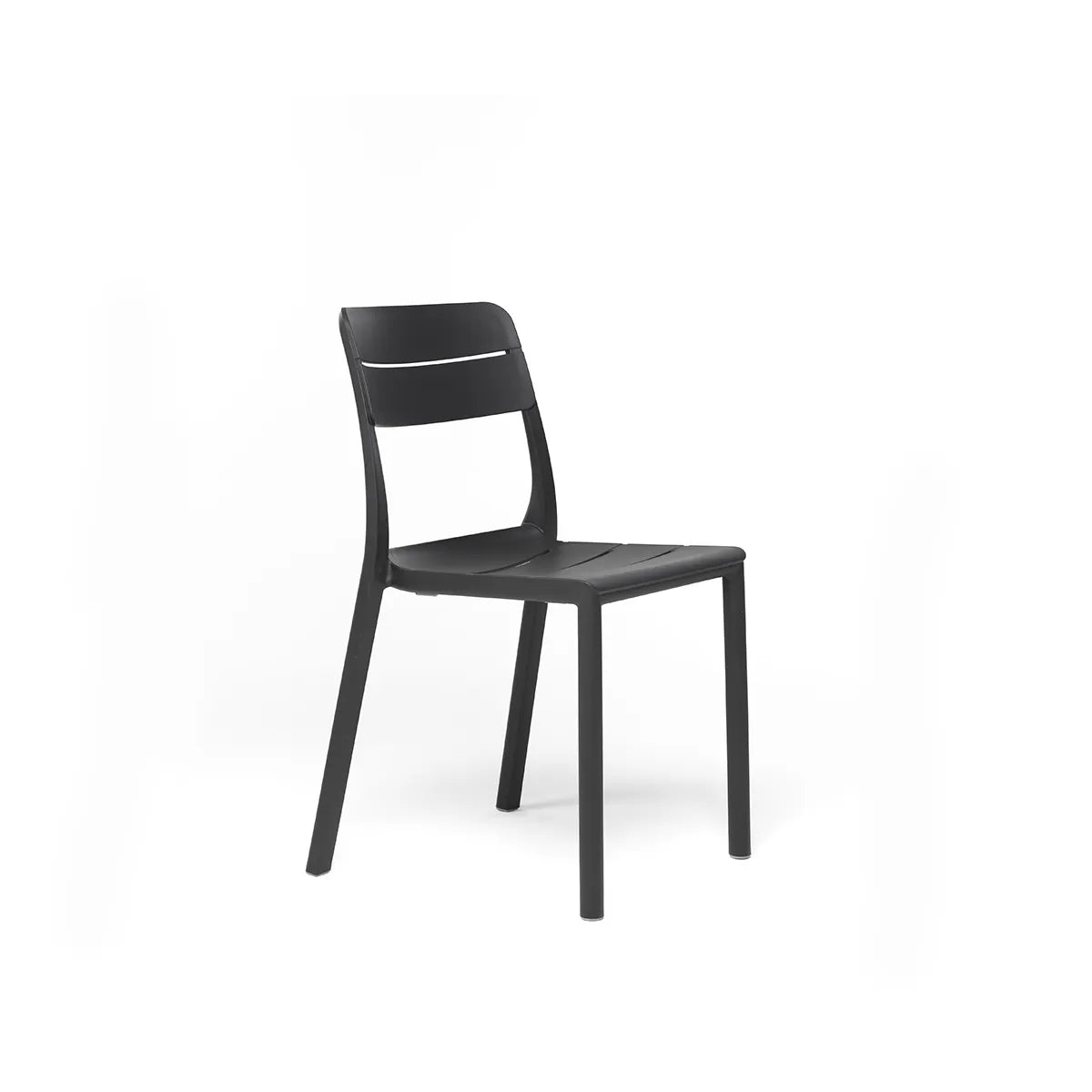 Silla de resina Cassia Nardi – Antracita