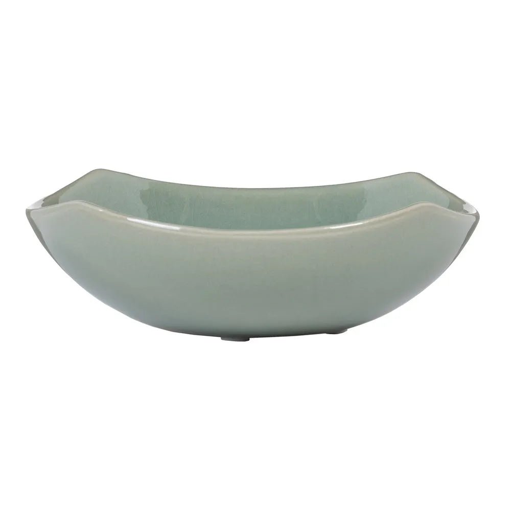 Centro de Mesa de Cerámica Azul - pino_y_jacaranda