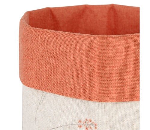 Cesto de Pan Mariposa y Flor - pino_y_jacaranda