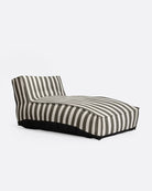 Chaise longue de exterior extralarga de olefina Caccini