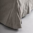 Chaise longue de lino gris Mesquida