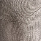 Chaise longue de teca y cuerda Fustam