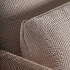 Chaise longue de teca y cuerda Fustam
