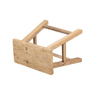 Set de 4 taburetes naturales de olmo Fanglian