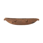 Comedero antiguo estrecho de madera frutal Bellatrix