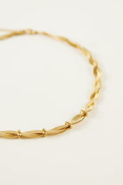 Collar de cadena trenzada Braid