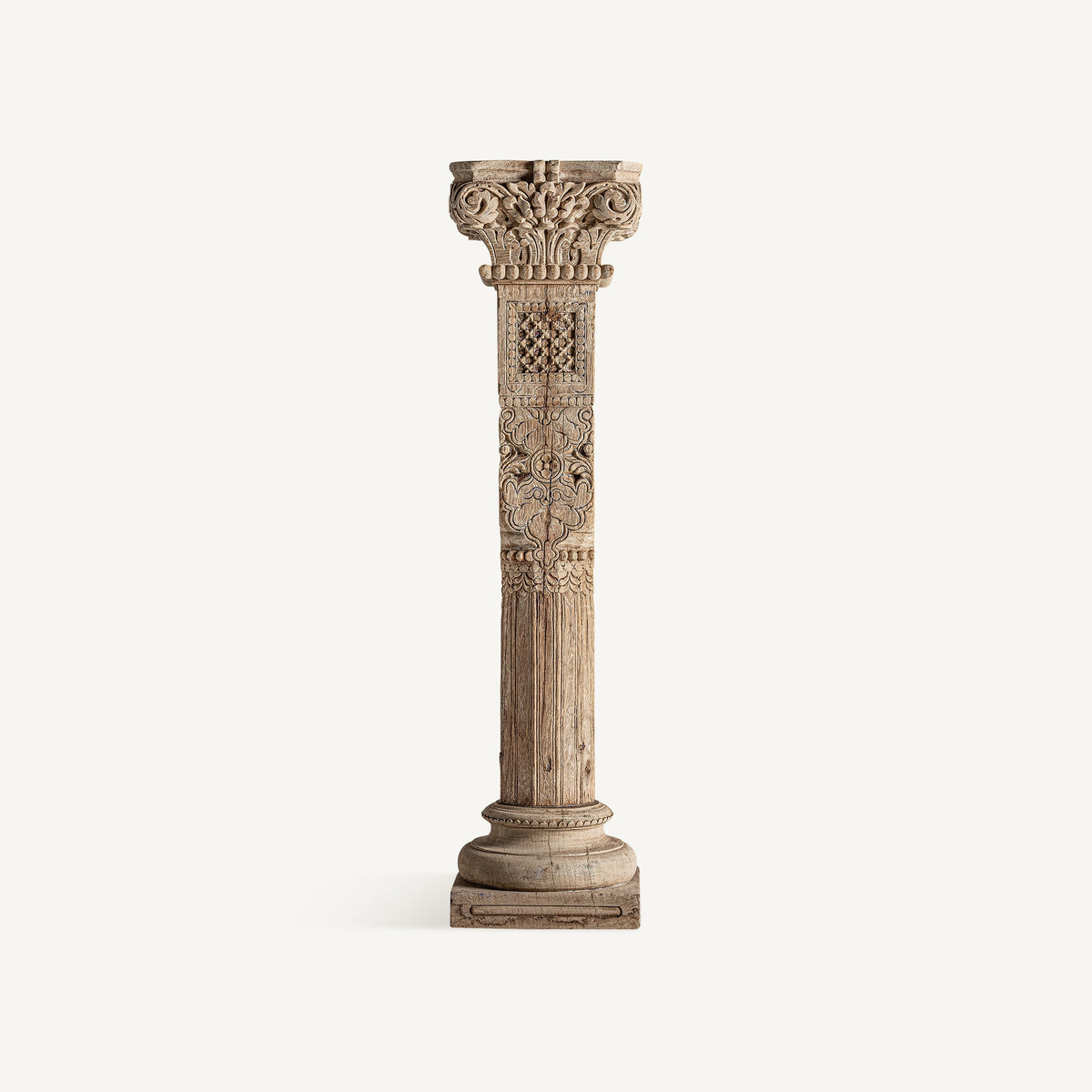 Columna de madera de teca Rafalet