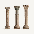 Columna de madera de teca Rafalet