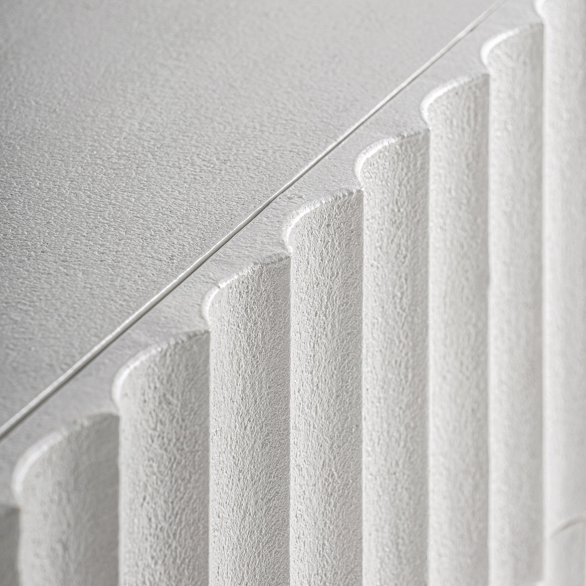 Cómoda de madera de mango blanca Ratjada