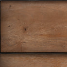 Cómoda de madera de mango y hierro Alaior