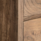 Cómoda de madera de olmo Mercadal grande
