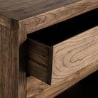 Cómoda de madera de olmo Mercadal grande
