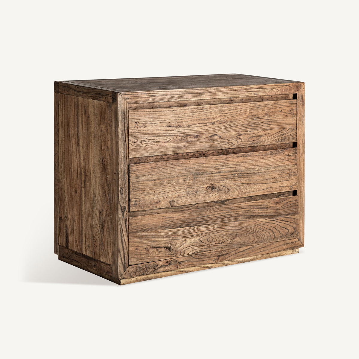 Cómoda de madera de olmo Mercadal pequeña