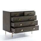 Cómoda de madera y metal Chamberí