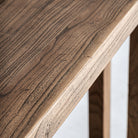 Consola de madera de olmo Mercadal 200 cm