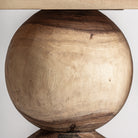 Consola de madera de suar orgánica Calabardina