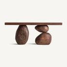 Consola de madera de suar Sencelles 200 cm