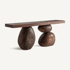 Consola de madera de suar Sencelles 200 cm