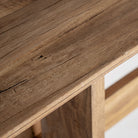 Consola de madera recuperada natural Binidalí