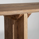 Consola de madera recuperada natural Binidalí
