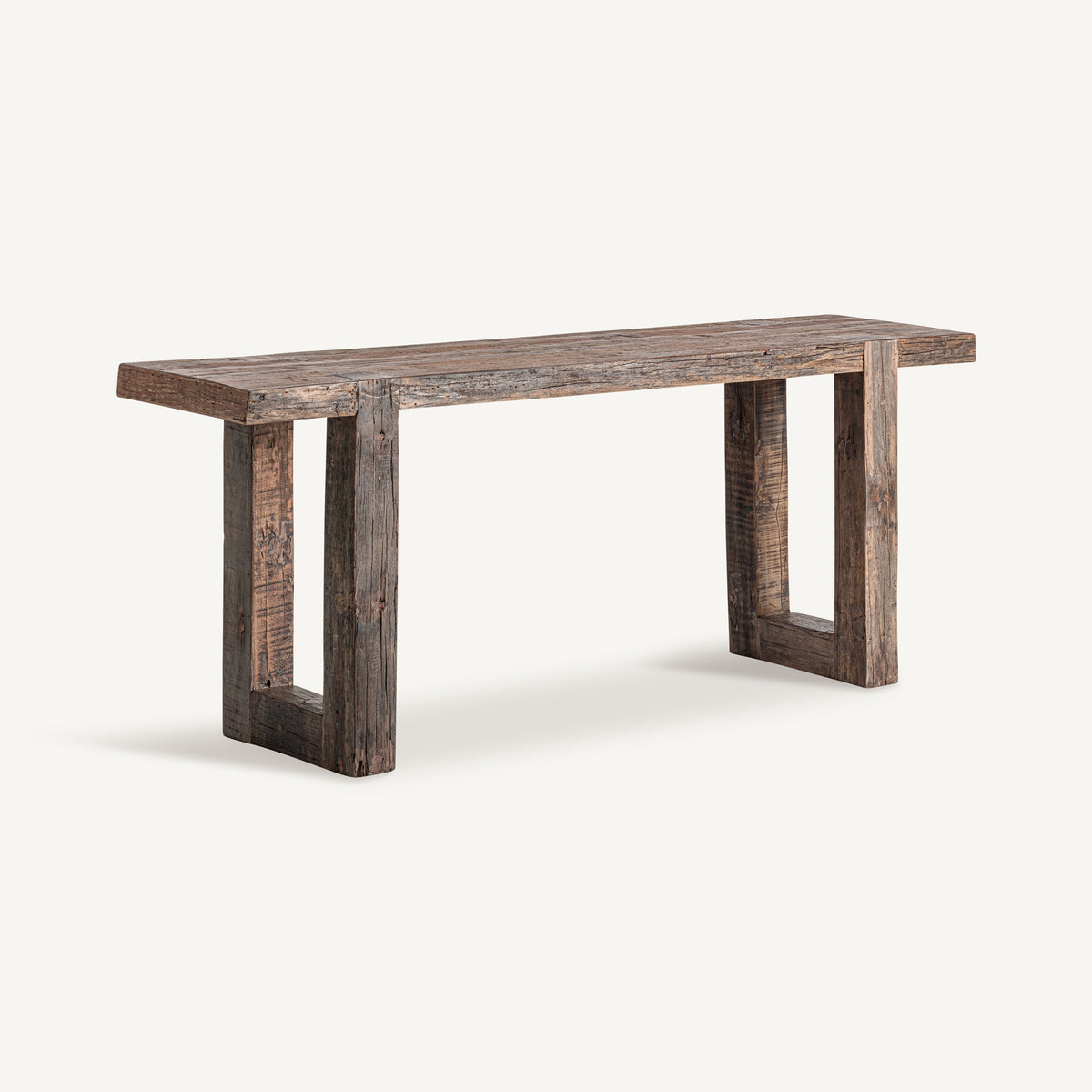 Consola de madera recuperada Santandria