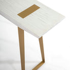 Consola de madera y metal Nazaré